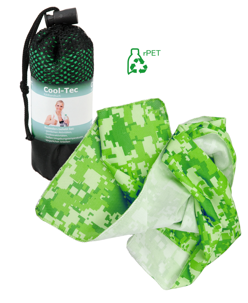 Heat-Transfer Printed Cooling Towel rPET