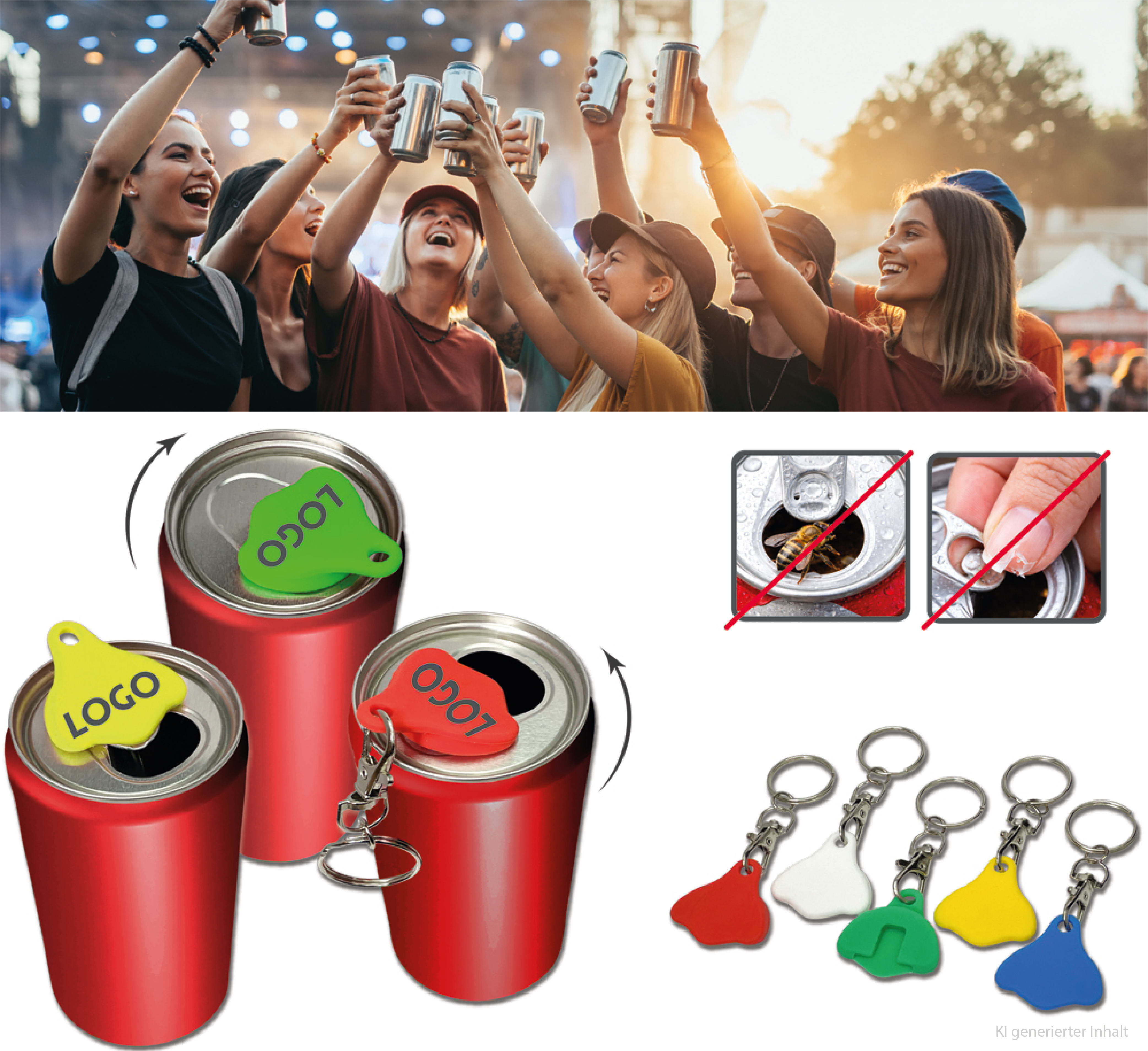 Can opener & protective lid 2-in-1