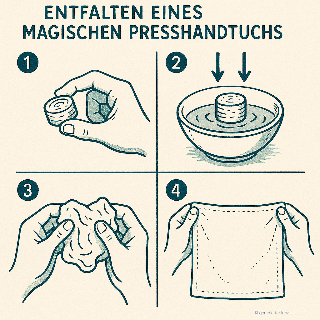 Magic press towel